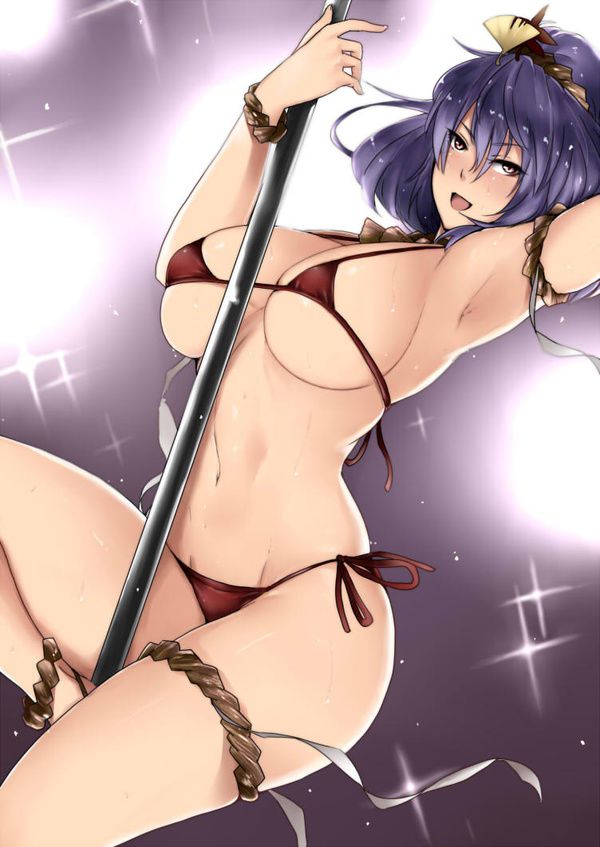 [Secondary erotic] girl's obscene appearance by pole dancing pictures 61
