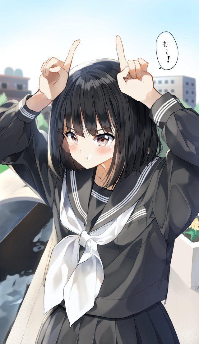 【Second】Black-haired girl image Part 23 19