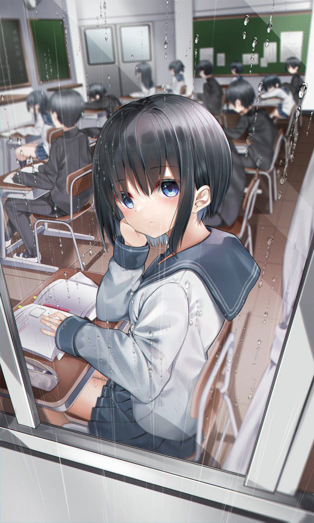【Second】Black-haired girl image Part 23 7