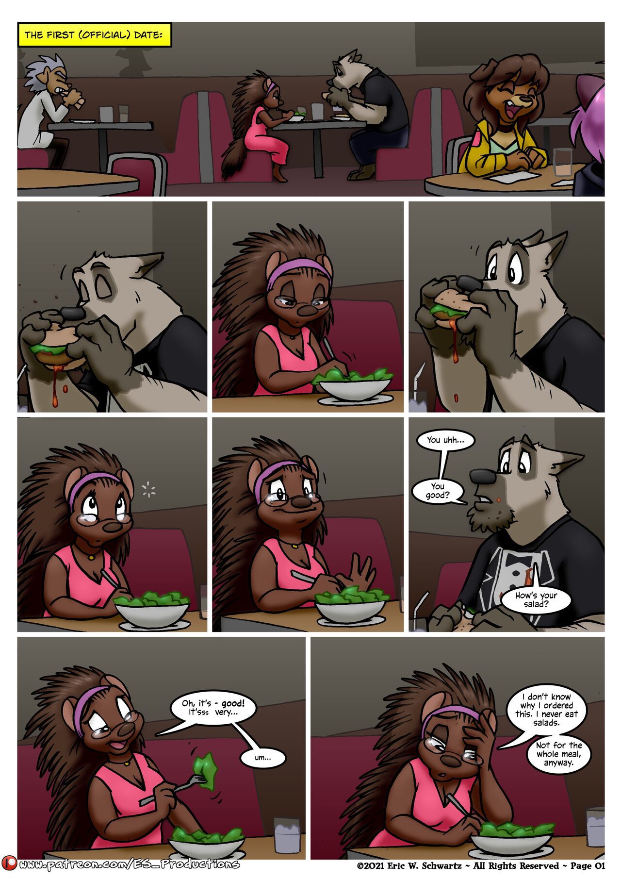 [Eric W. Schwartz] Holly & Doug's First Date (Ongoing) 2