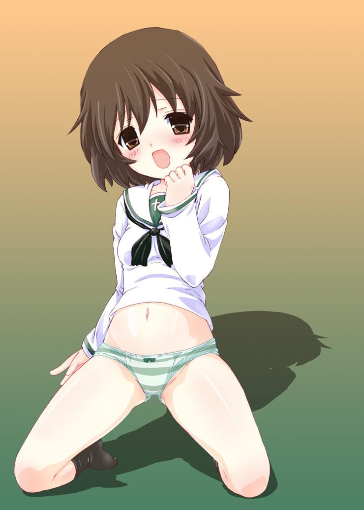 Escape of girls & Panzer erotic pictures! 22