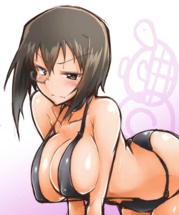 Escape of girls & Panzer erotic pictures! 34