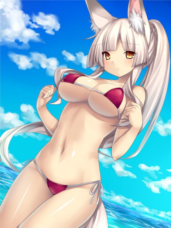 Secondary image of swimsuit Nuke about embarrassing it, too 4