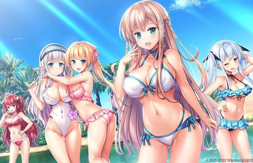 Erotic event CG such as switch version Eternal Campanella erotic swimsuit of erotic of girls! 1