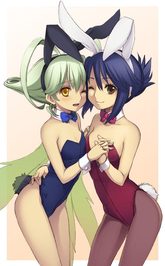 Two-dimensional erotic pictures of the Bunny girl. 11