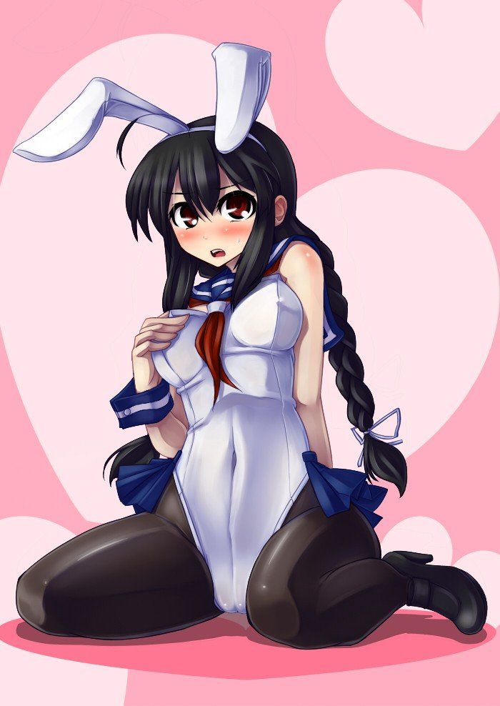Two-dimensional erotic pictures of the Bunny girl. 18