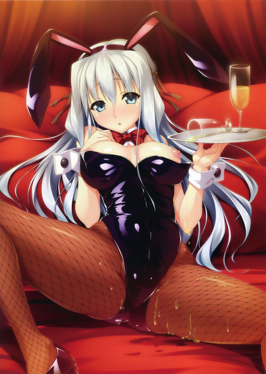 Two-dimensional erotic pictures of the Bunny girl. 7