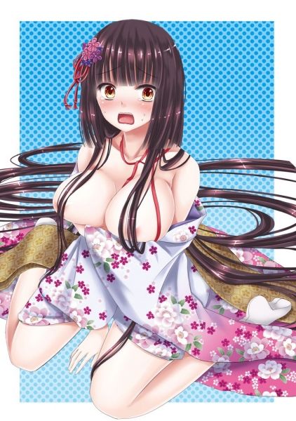 The artists who want to see erotic images of kimono and yukata! 10