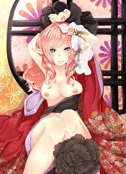The artists who want to see erotic images of kimono and yukata! 14