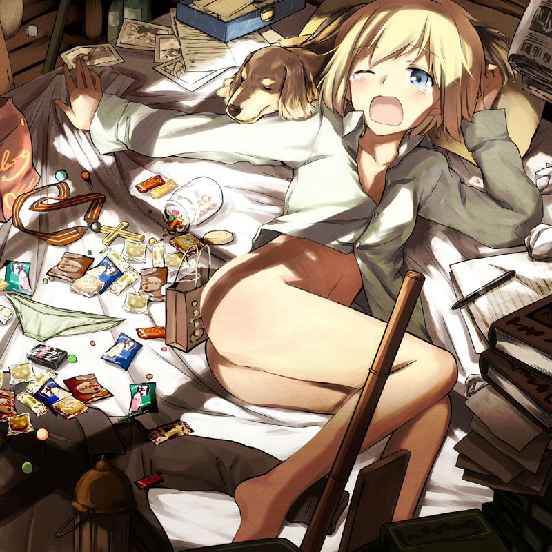 Erotic images of Strike Witches Wait! 20