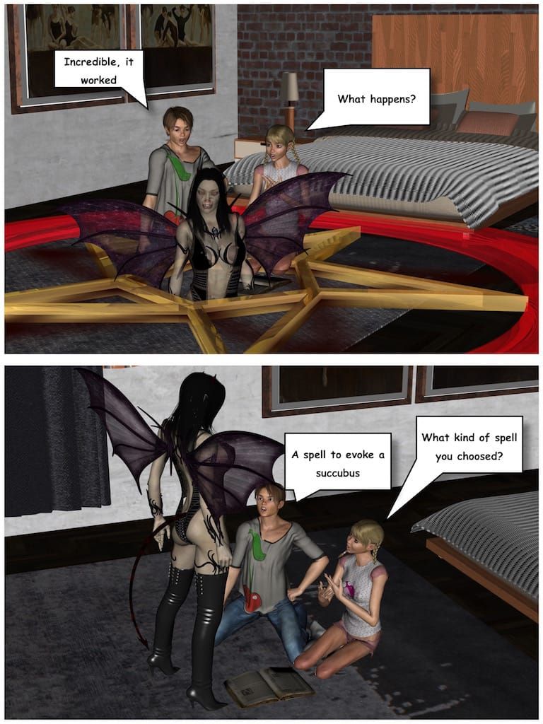 The twins and the succubus 6