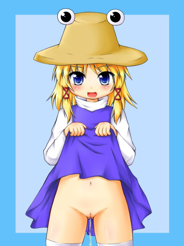 [Touhou Project: Suwako erotic images and trying to be happy! 1