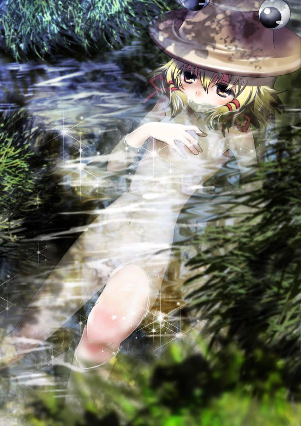 [Touhou Project: Suwako erotic images and trying to be happy! 5