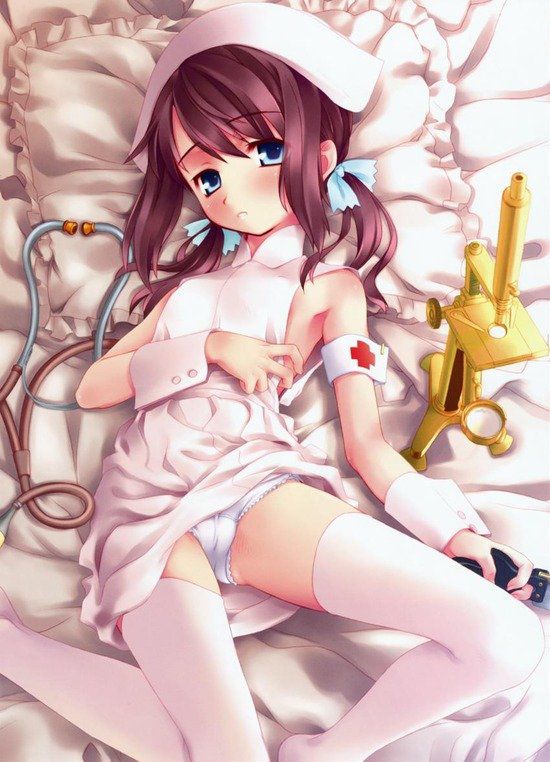 Admire the nurse's second erotic images. 20