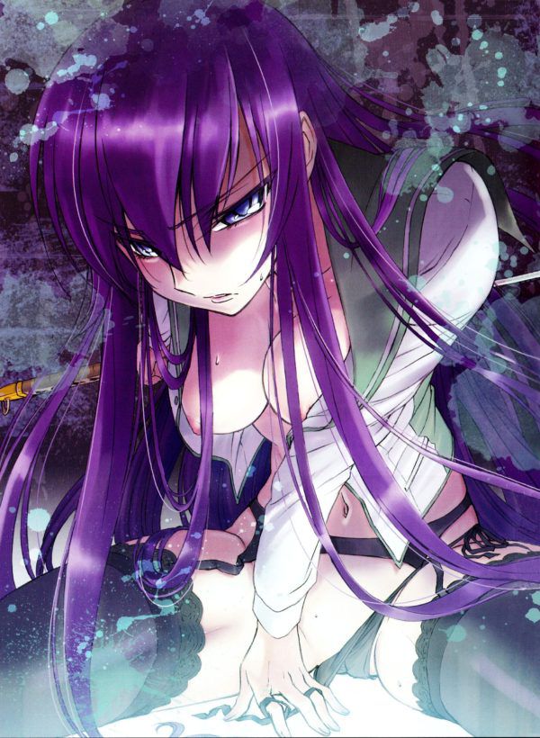 [Highschool of the dead] [Image] Saeko busujima, H past www wwwwwwwww 11