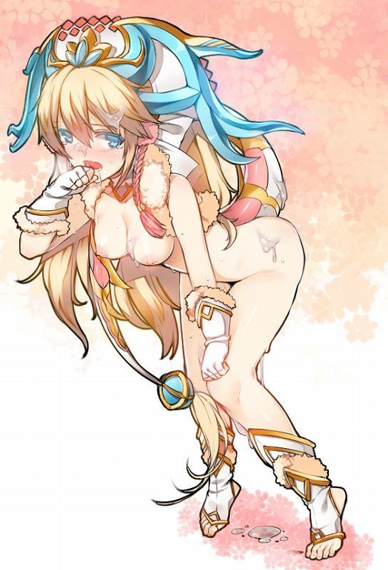 Erotic puzzle & dragons so hot and have amassed a picture 6