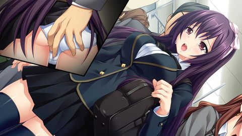 【Erotic Anime Summary】 Beautiful girls who are molested on the train 【44 photos】 23