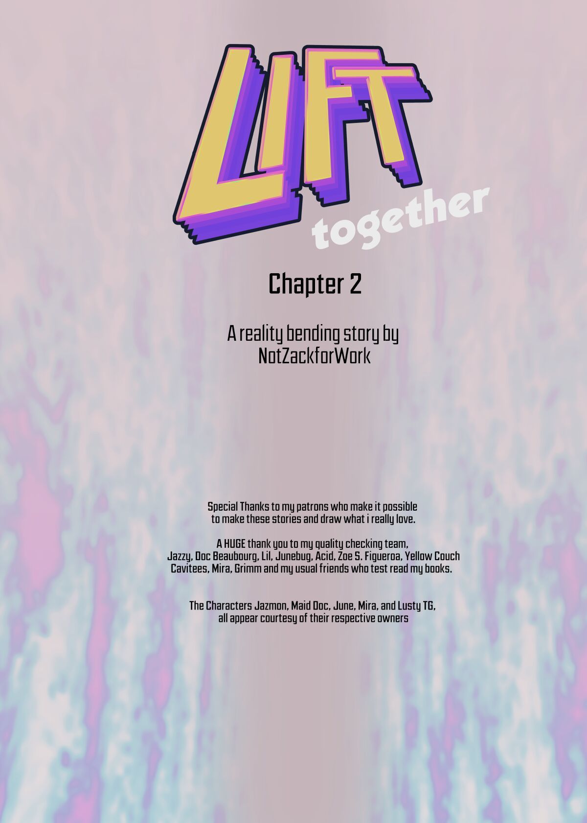 [Notzackforwork] Lift: Together (Chapter 2) (Official post - Ongoing) 3
