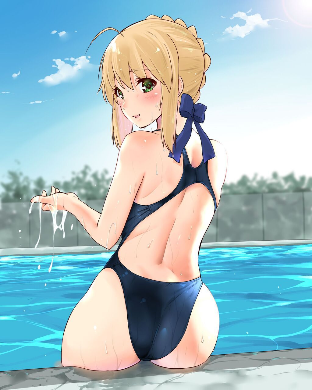 I'm going to put up an erotic cute image of a swimsuit! 13