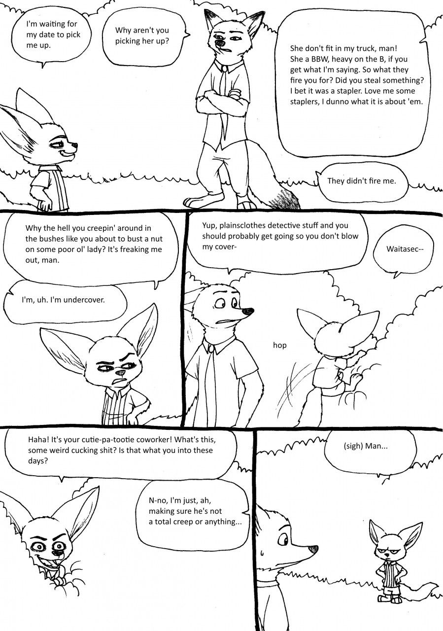 [bernielover] judy's date (Zootopia) [in progress] 9