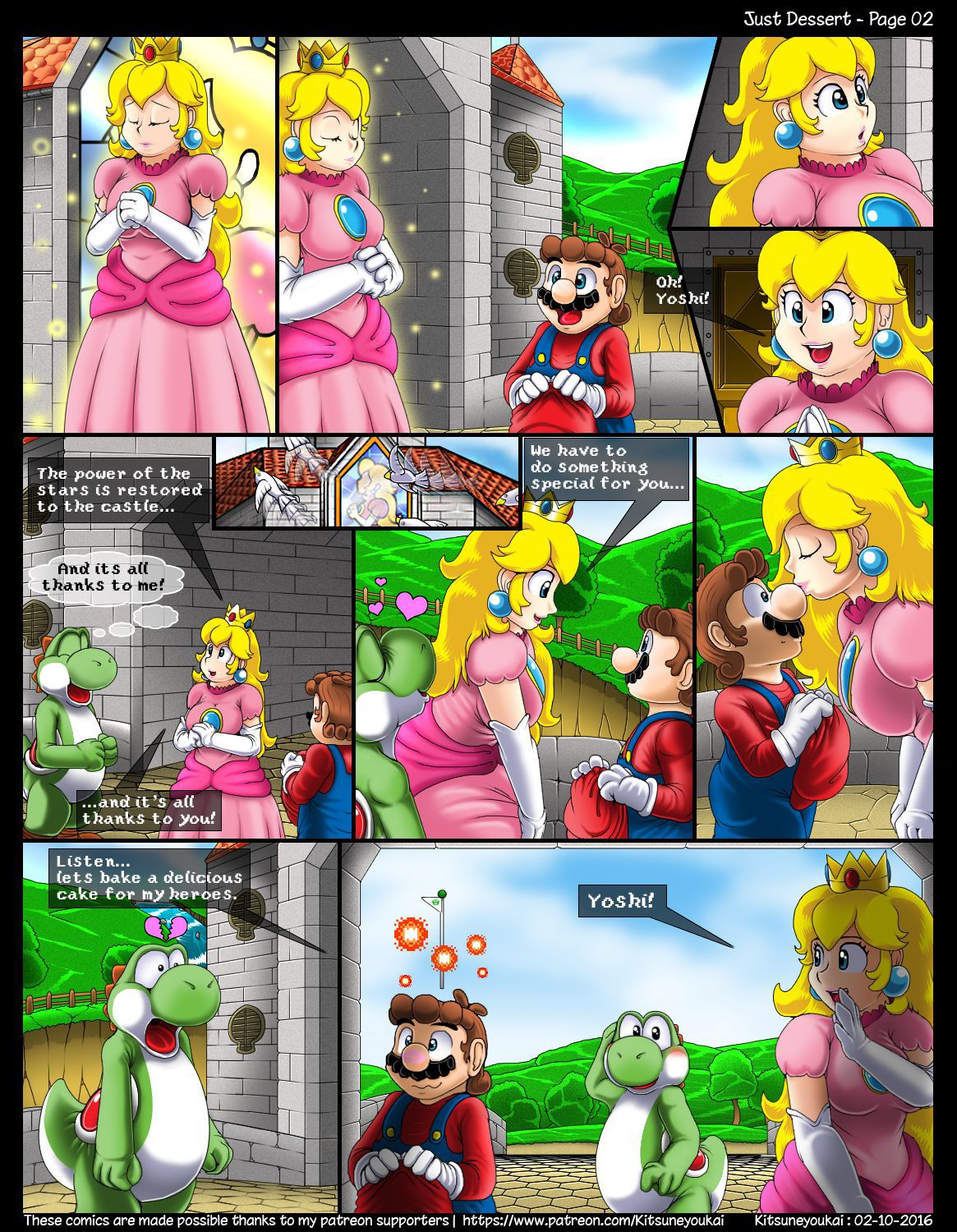 [Kitsune Youkai] Just Dessert (Super Mario Bros.) [Ongoing] 2