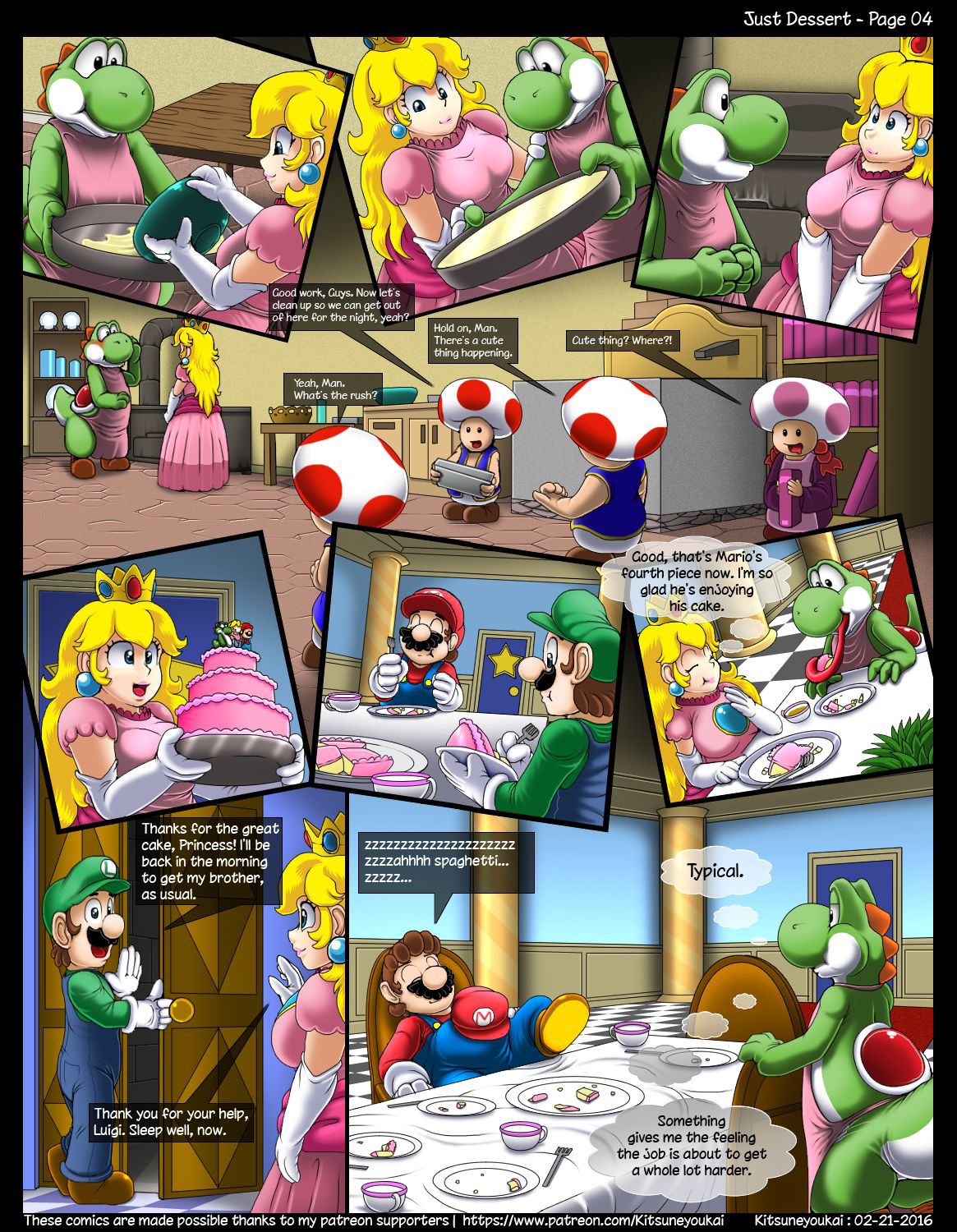 [Kitsune Youkai] Just Dessert (Super Mario Bros.) [Ongoing] 4