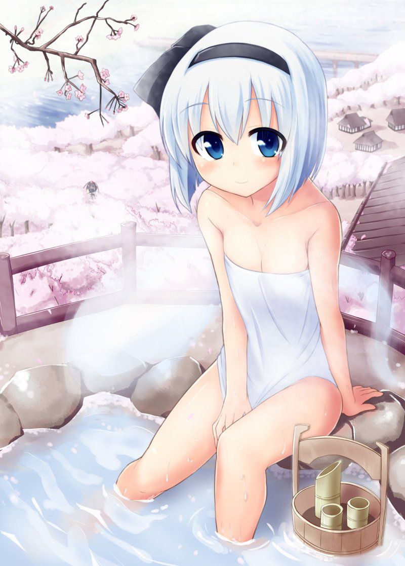 Admire the hot springs of bath secondary erotic images. 6