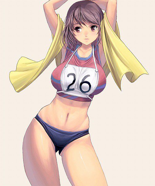 [Rainbow erotic images] track and field uniforms I miechi I 揺rechi breast breasts illustrations www 36 | Part1 4