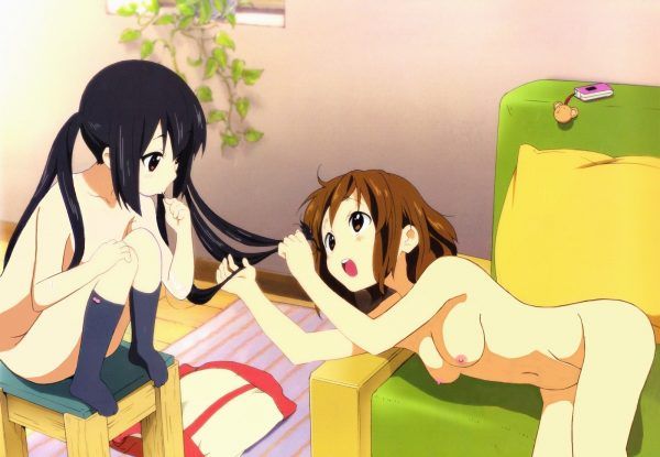 [K-on! : YUI Hirasawa erotic gathering images so hot and 5