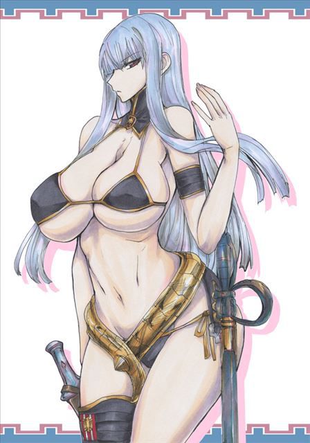 [Second erotic: erotic images of Valkyria Chronicles, part 6 (selvaria BLES) (silver-haired, busty) 1