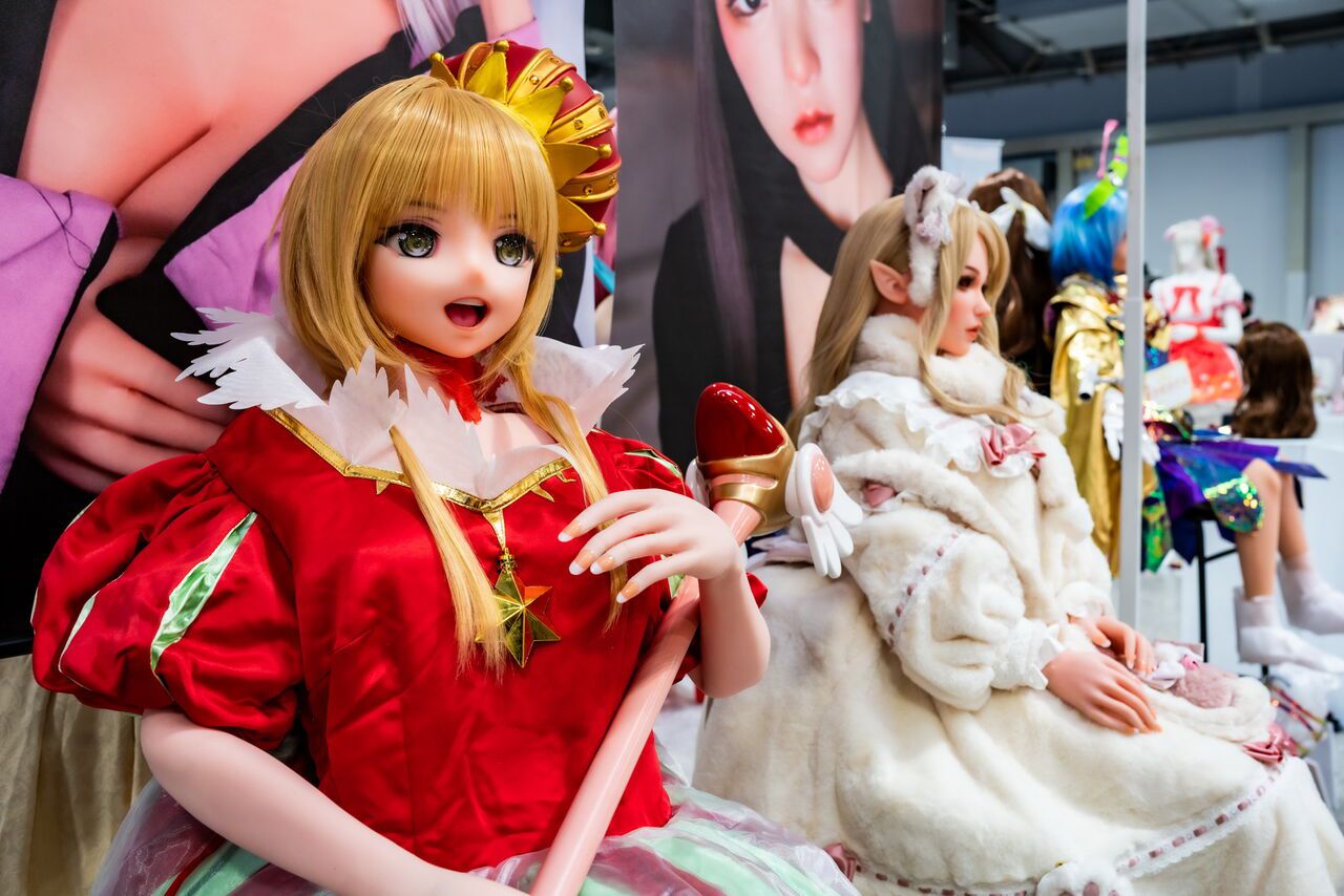 Elsa Babe dolls on display in Taiwan 2022.1.8 11