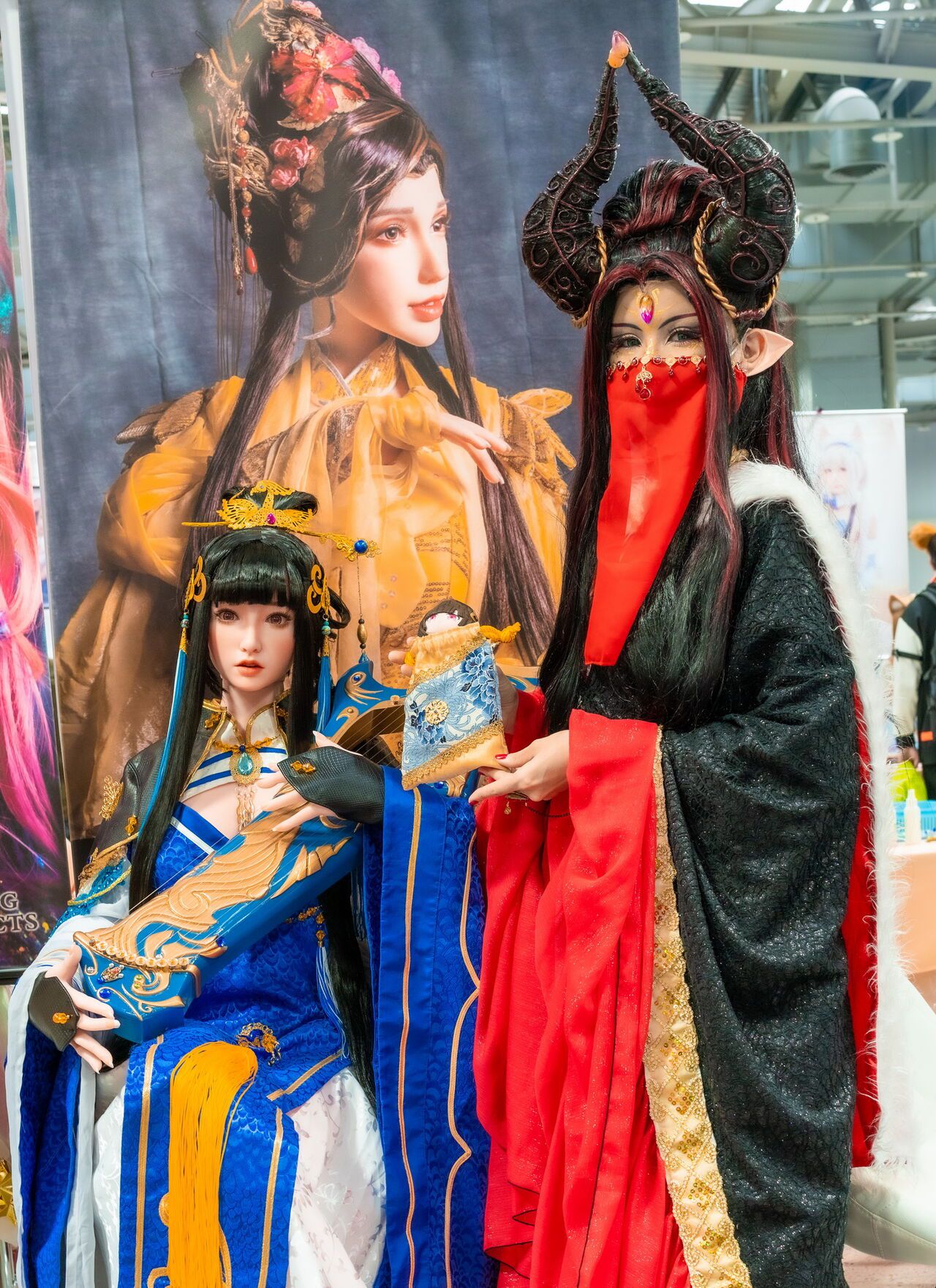 Elsa Babe dolls on display in Taiwan 2022.1.8 14