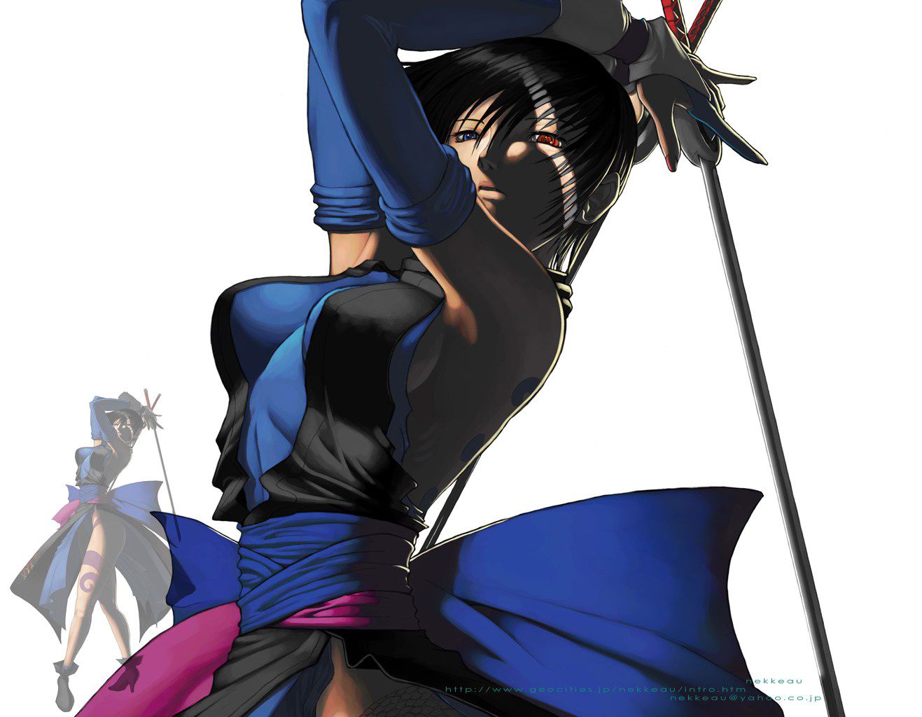 [41 piece: Samurai shodown color erotic pictures! 16