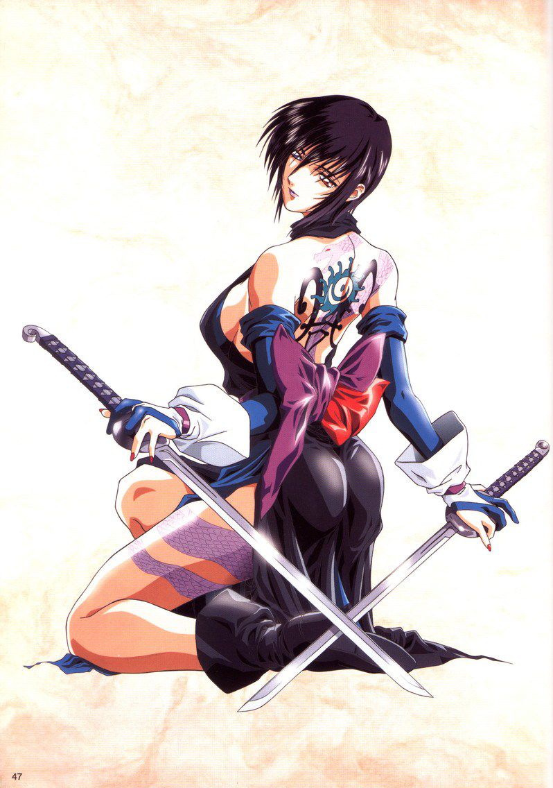 [41 piece: Samurai shodown color erotic pictures! 18