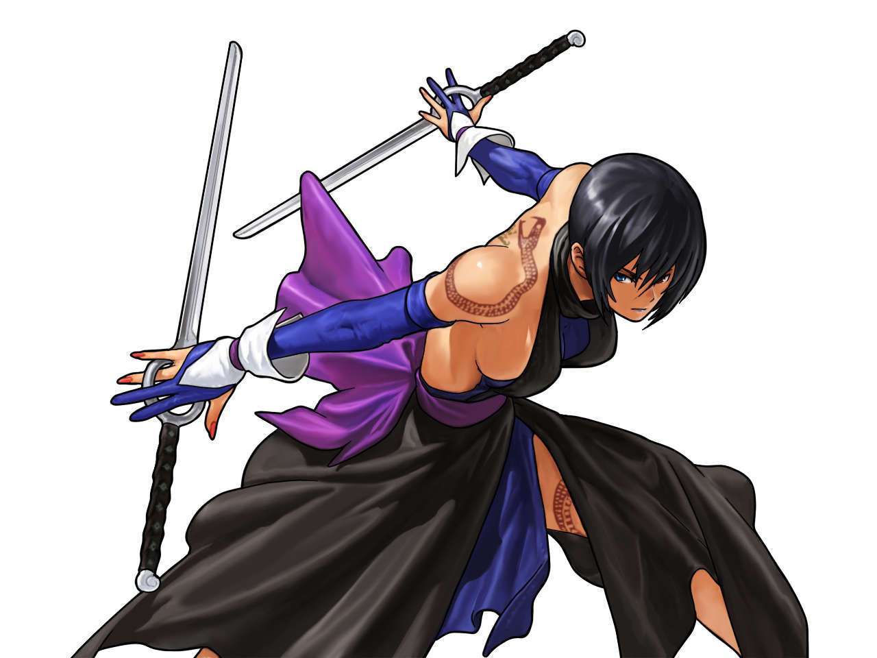 [41 piece: Samurai shodown color erotic pictures! 32