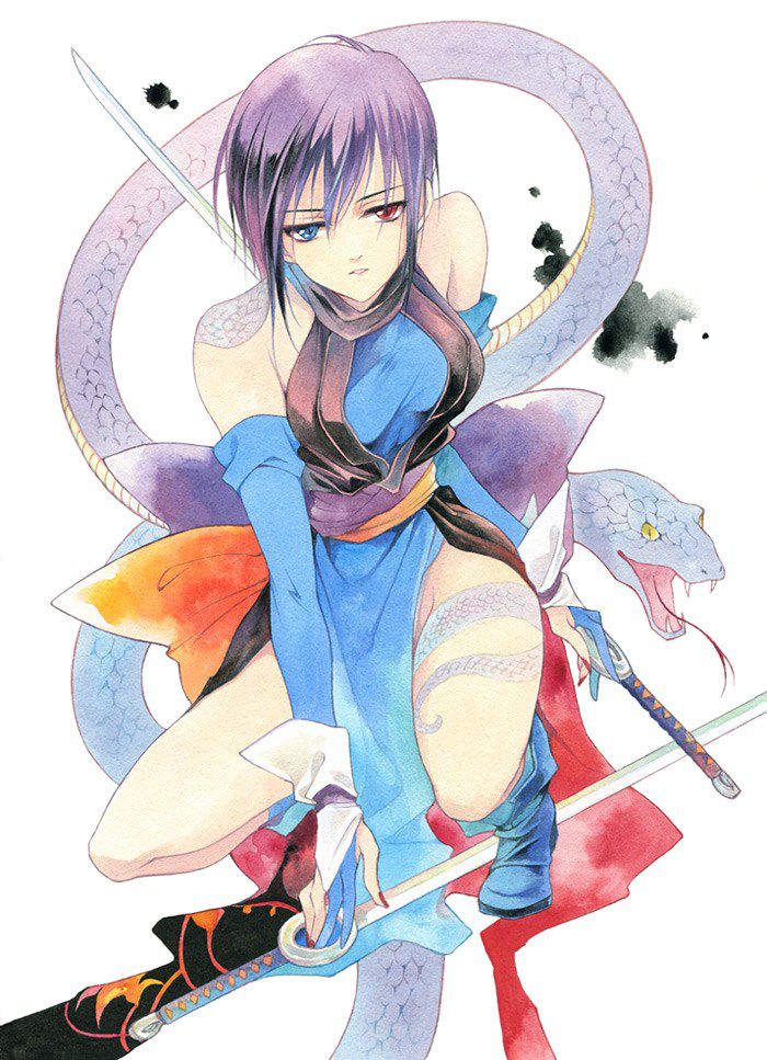 [41 piece: Samurai shodown color erotic pictures! 33