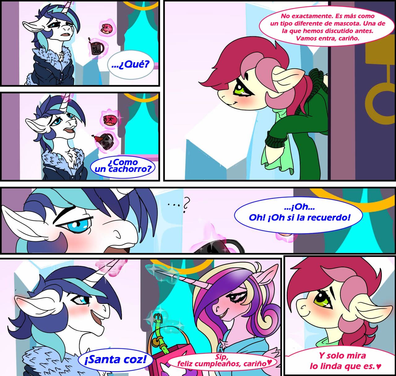 [Brainiac] Un Simple Cristal Rosa (My Little Pony Friendship Is Magic) [Spanish] [Red Fox Makkan] 2