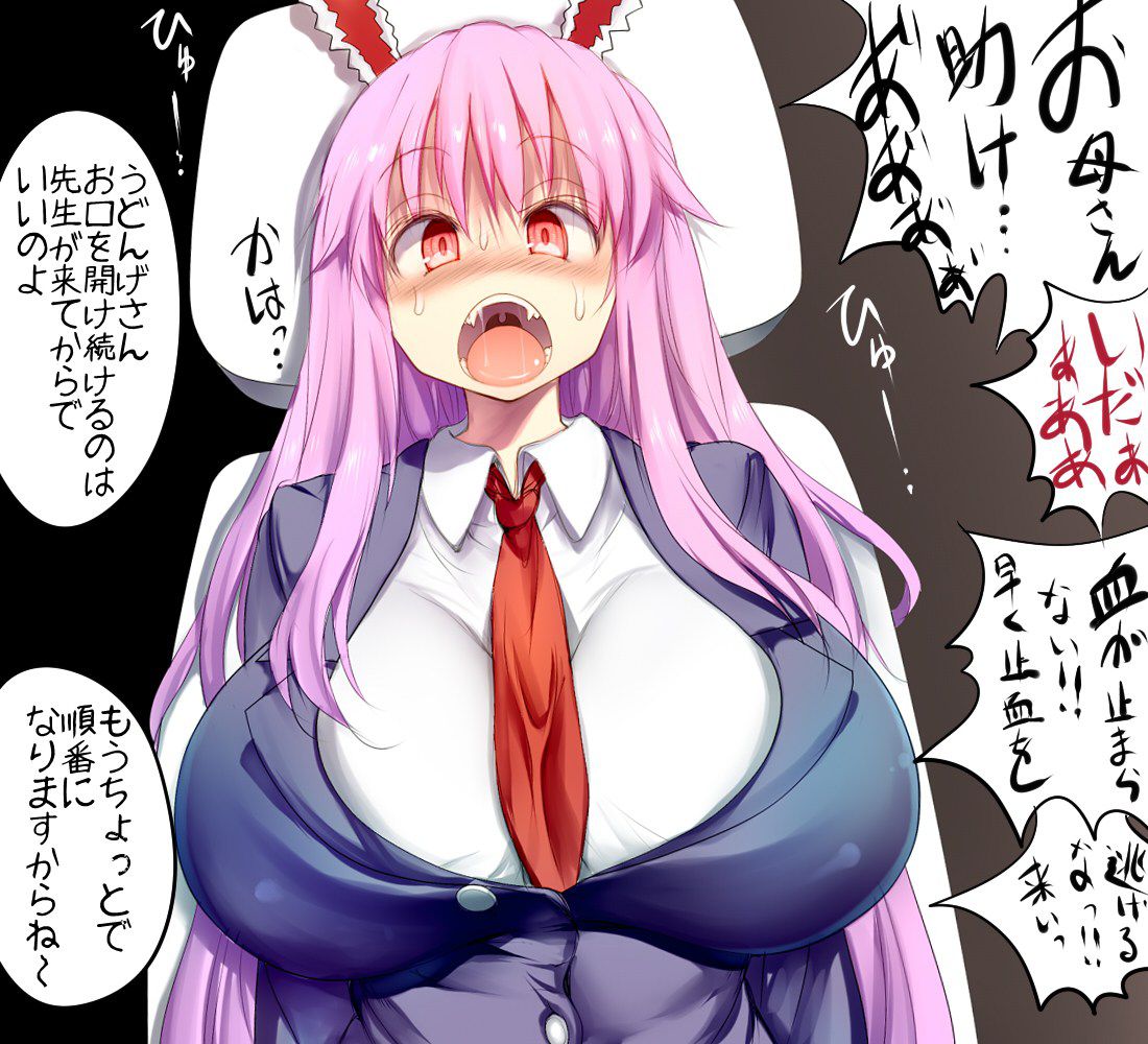 [48 pictures] touhou &amp; udongein Inaba erotic pictures! Part 2 15