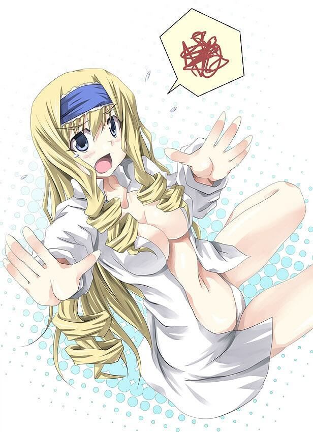 "Infinite Stratos' blonde drill the Syria's subtly erotic no picture 10