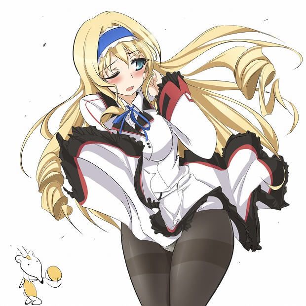 "Infinite Stratos' blonde drill the Syria's subtly erotic no picture 13