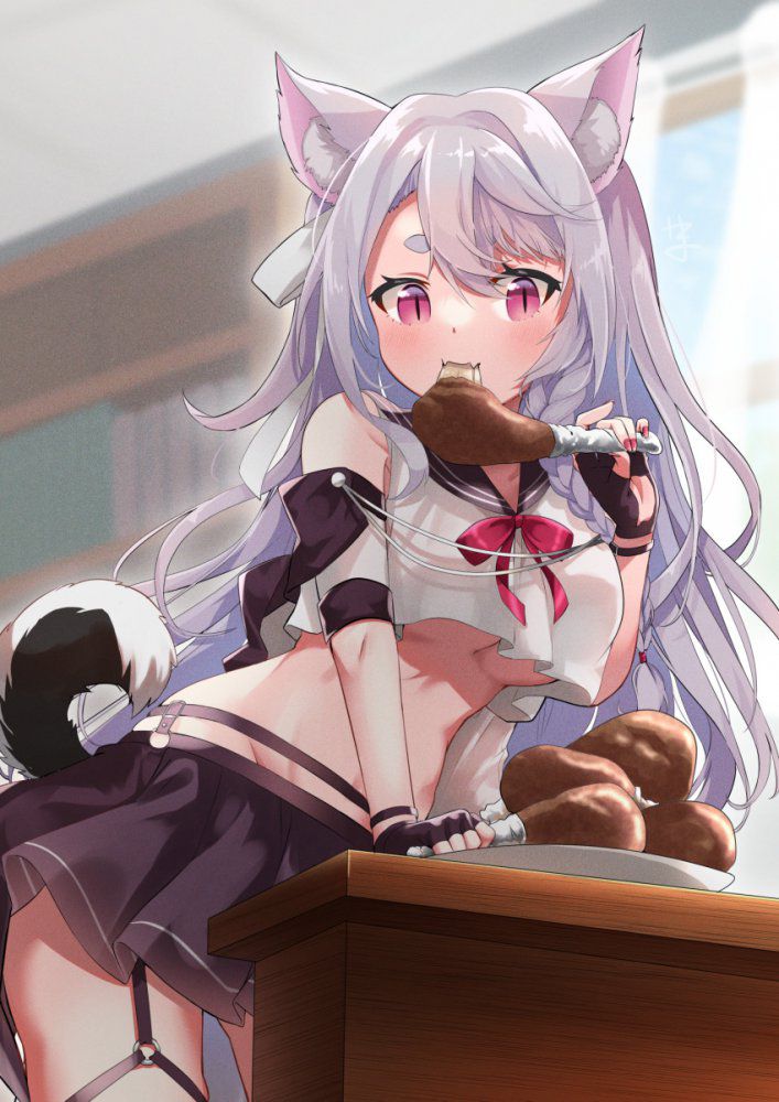 【Secondary】Silver-haired and white-haired girl image Part 29 36