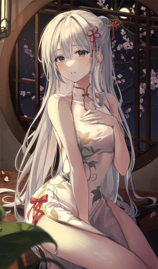 【Secondary】Silver-haired and white-haired girl image Part 29 45