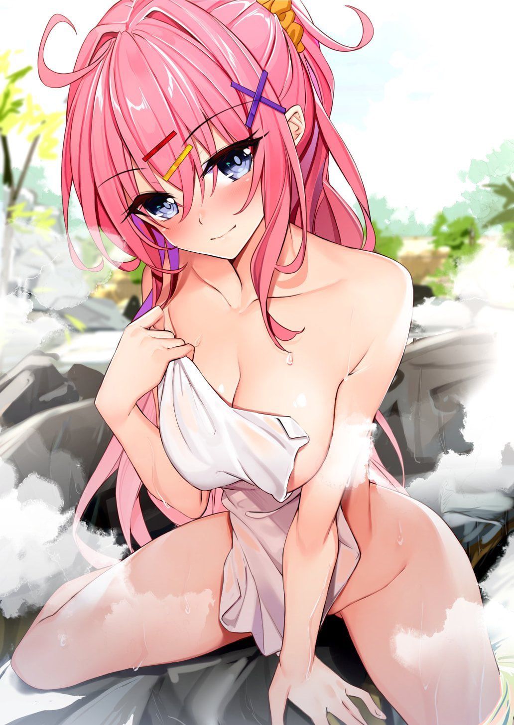 Let's gaze at the bath scene of a defenseless girl during relaxation time! 15