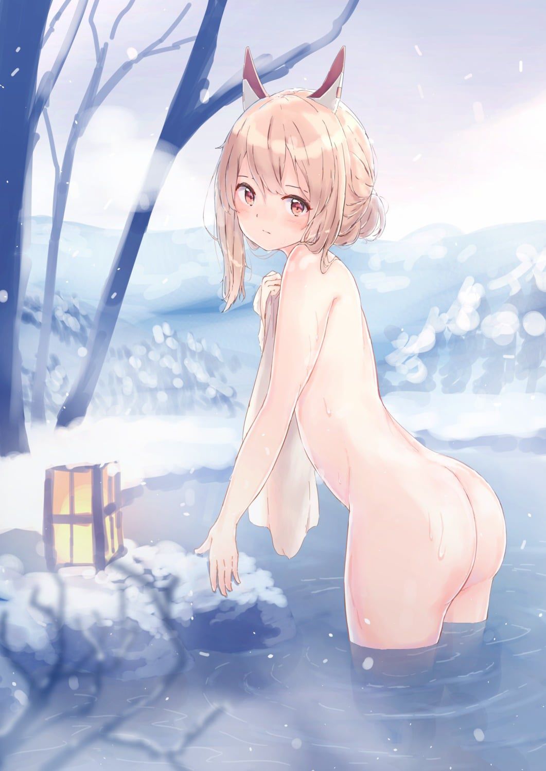 Let's gaze at the bath scene of a defenseless girl during relaxation time! 18