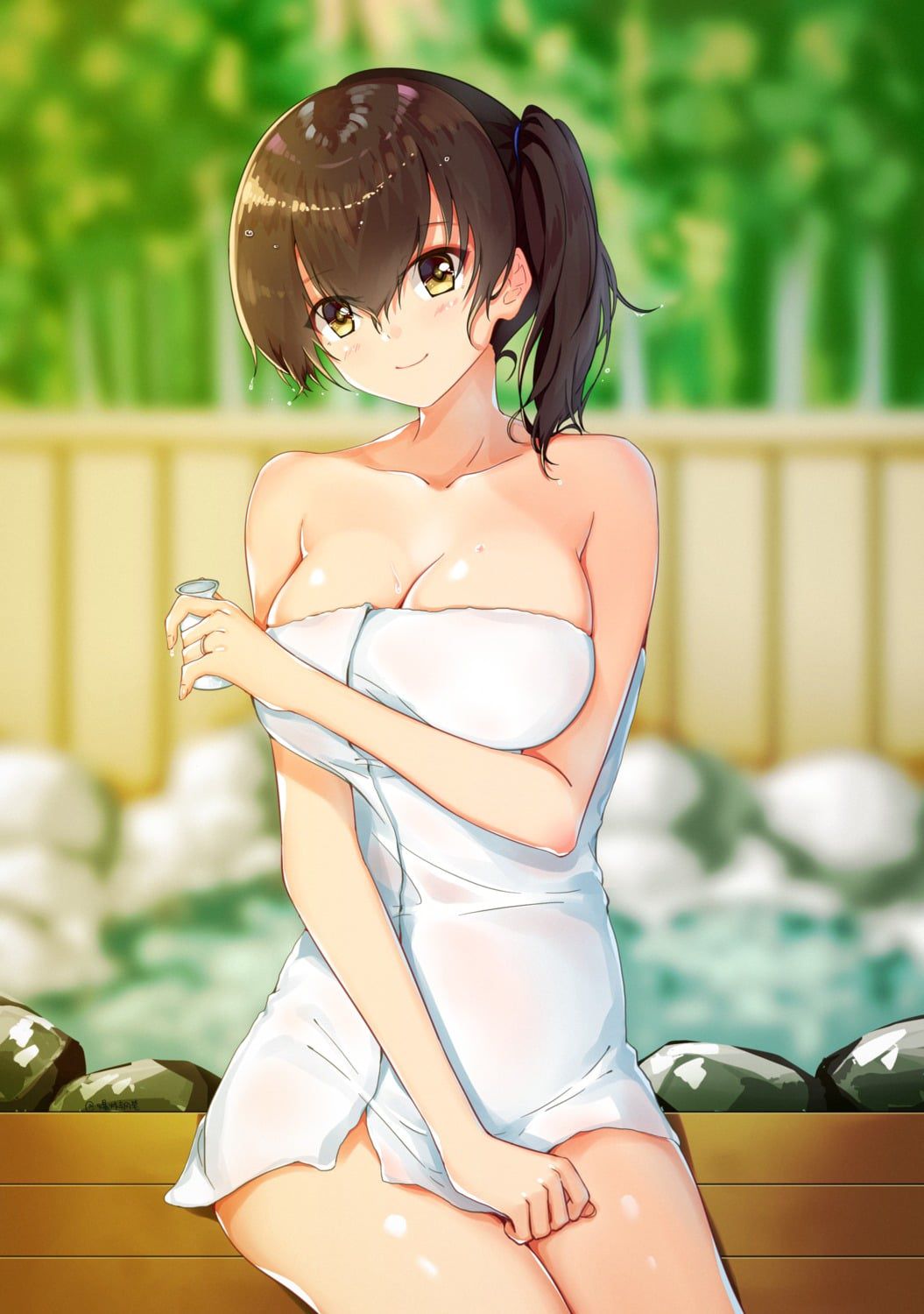 Let's gaze at the bath scene of a defenseless girl during relaxation time! 29