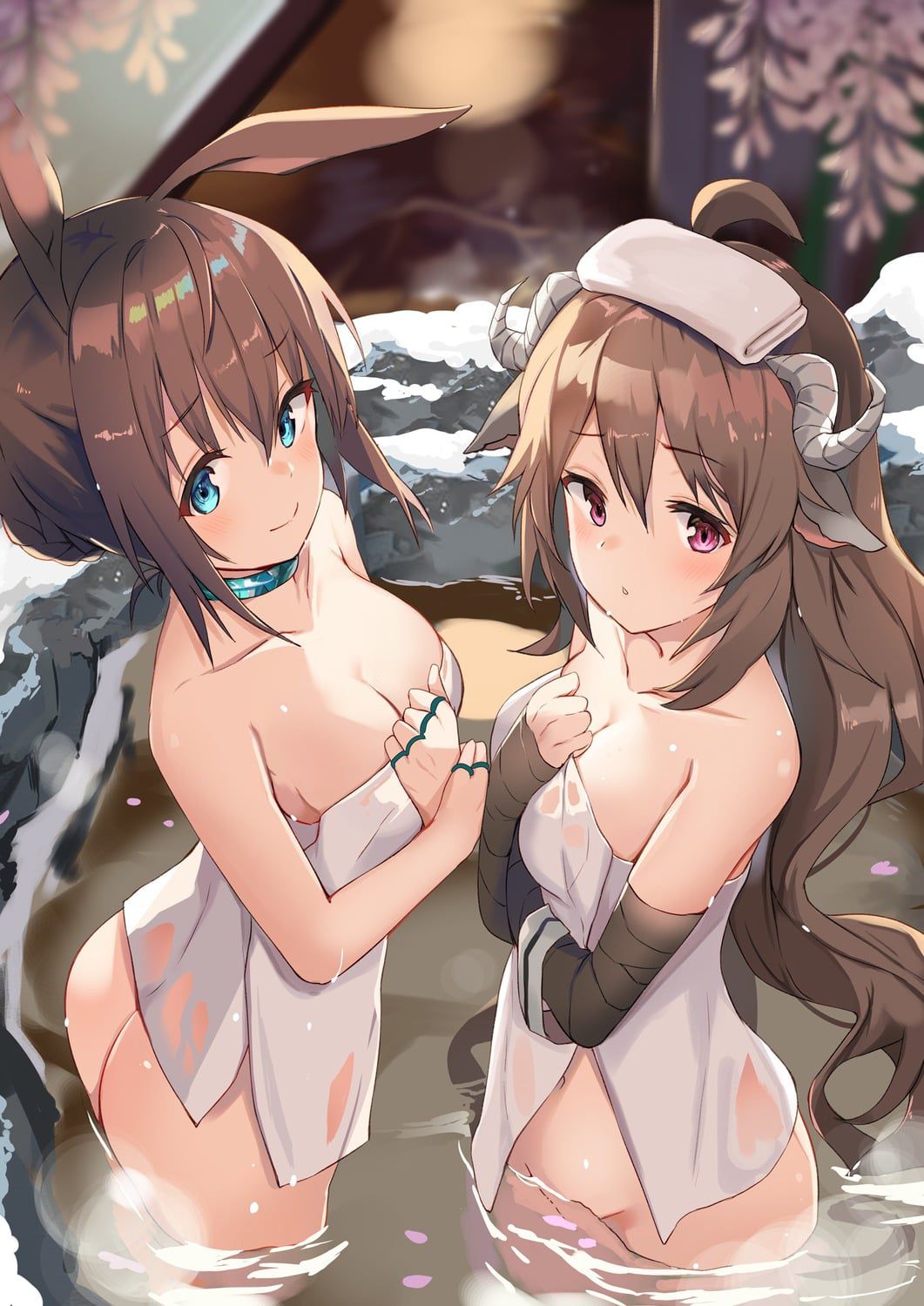Let's gaze at the bath scene of a defenseless girl during relaxation time! 39