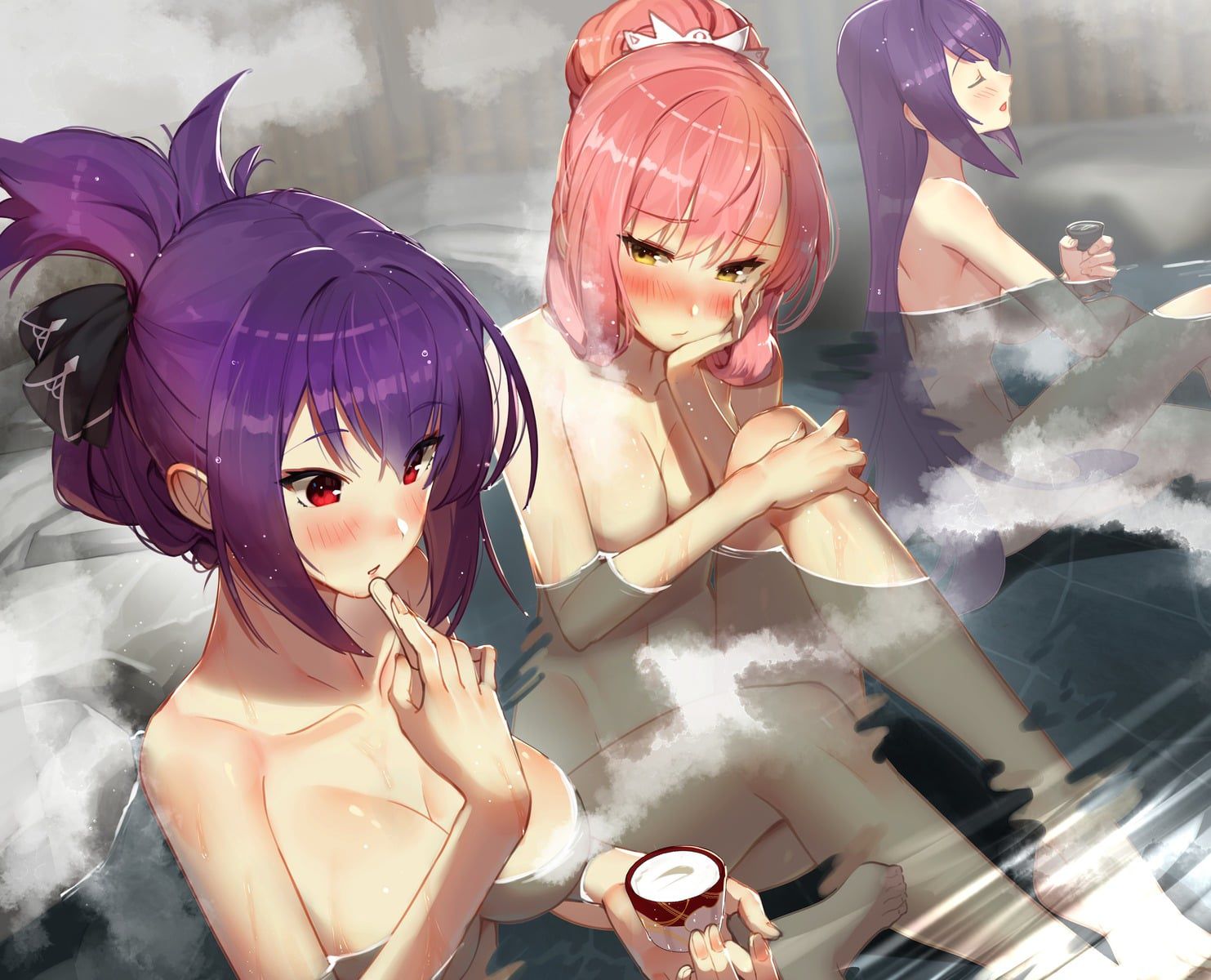 Let's gaze at the bath scene of a defenseless girl during relaxation time! 41