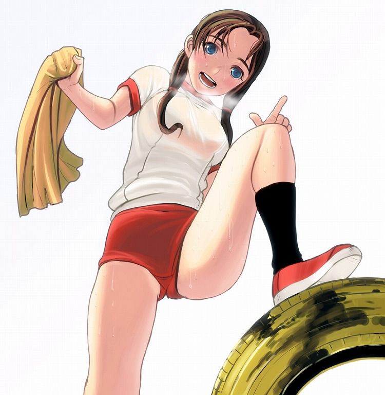 Red bloomers, blue bloomers are best bloomers which JK gym clothes erotic MoE pictures part 2 2