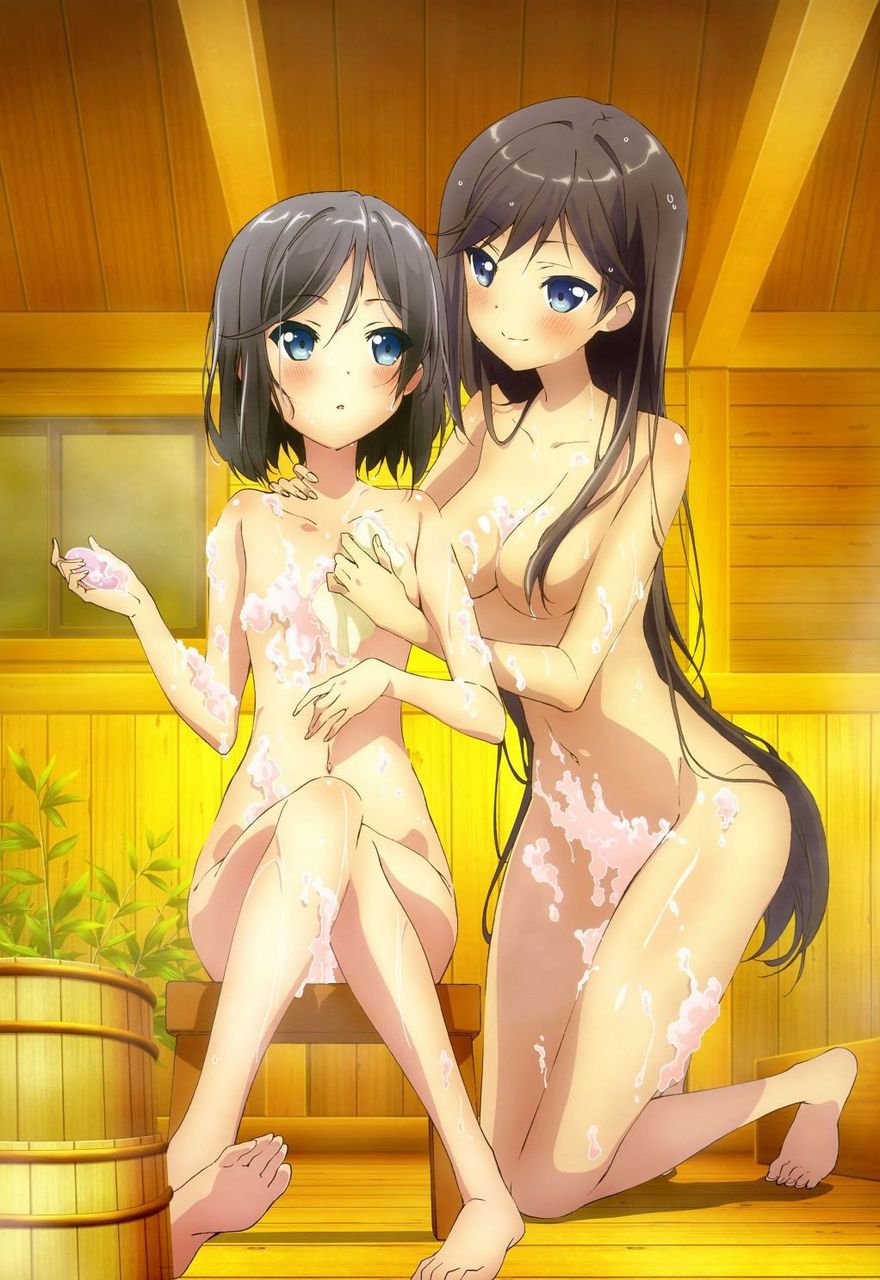 [2次] because it was getting very cold while taking a bath together and then you want to be the girl second erotic images [bath] 36
