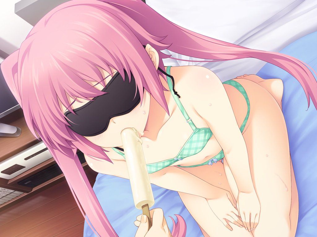 [2次] second erotic pictures of girl blindfolded and I got got heat 4 [blindfold play] 37